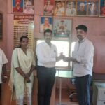विस्तार अधिकारी यांची ग्रामपंचायतीस भेट
